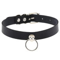 Black Goth Choker Collar for Women Necklace Fahsion Gothic Choker Punk Rock Leather Chocker Emo Harajuku Steampunk Jewelry