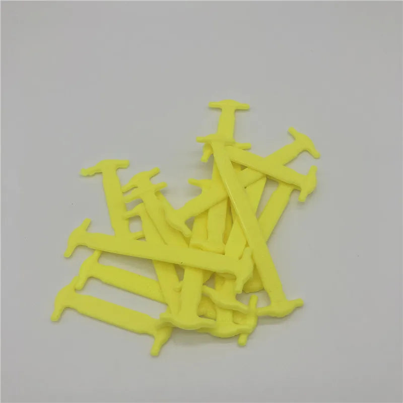 16Pcs Silicone Elastic Shoelaces Special No Tie Shoelace for Men Women Lacing Rubber Shoelaces Accessories