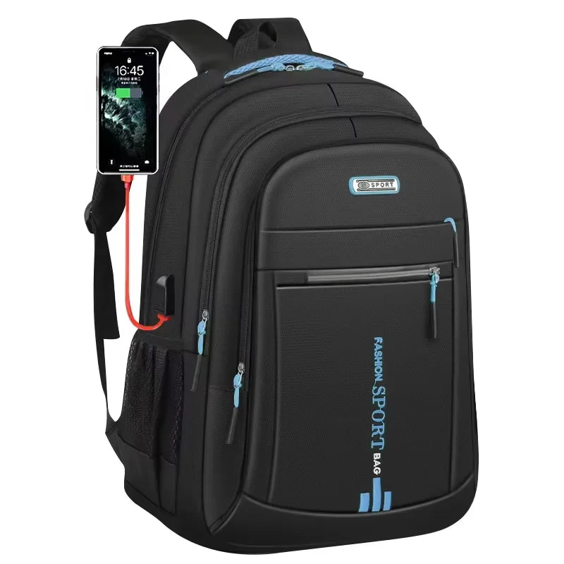 Waterproof Durable Computer Bag Travel College School Student Backpack Men Business Laptop Backpacks