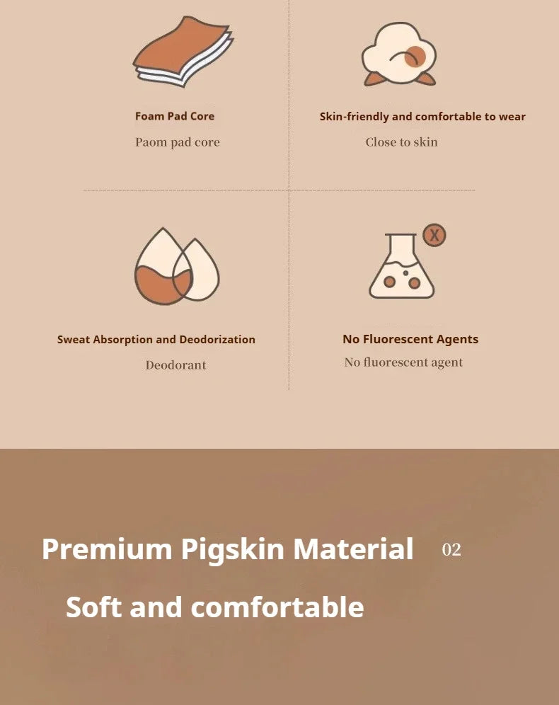 Leather Forefoot Pads for High Heels Anti-slip Stickers Summer Sandals Self-adhesive Invisible Non-slip Pad 1Pair/2Pair/3Pair