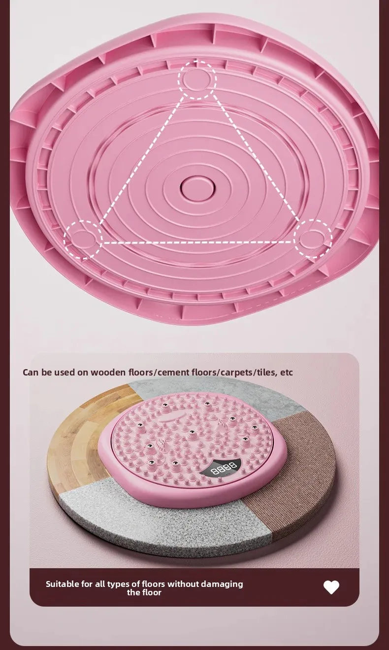 Exercise Waist Twisting Disc Foot Massage Waist Torsion Disc Fitness Equipment Portable Magnetic Foot Massage Twisting Machine