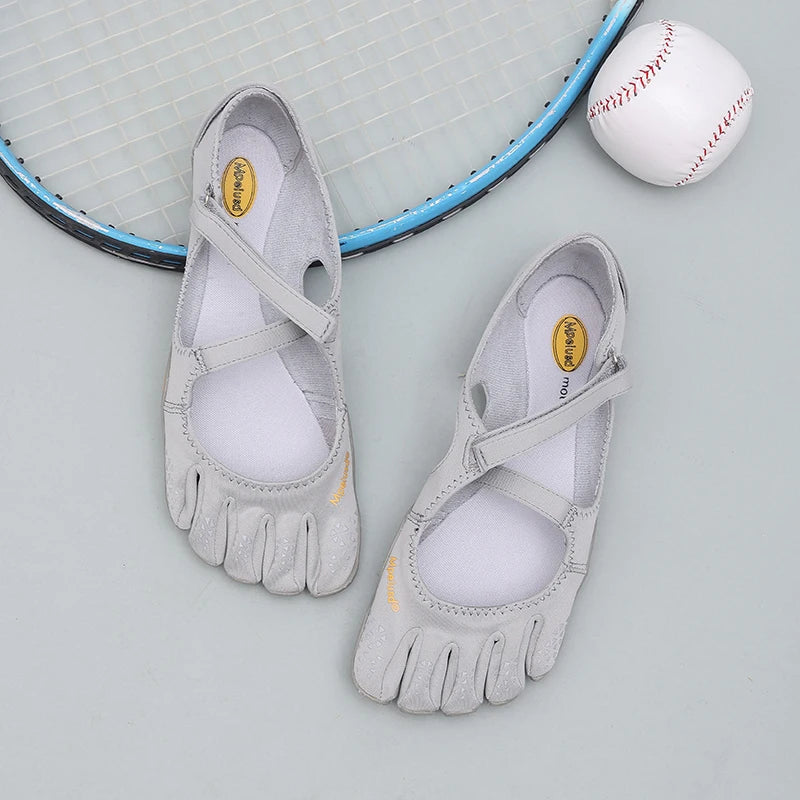 Women's Five Toe Shoes with Loop Strap - Barefoot Minimalist Flats for Hiking, Yoga, Gym Quick-Dry Water & Everyday Casual Wear