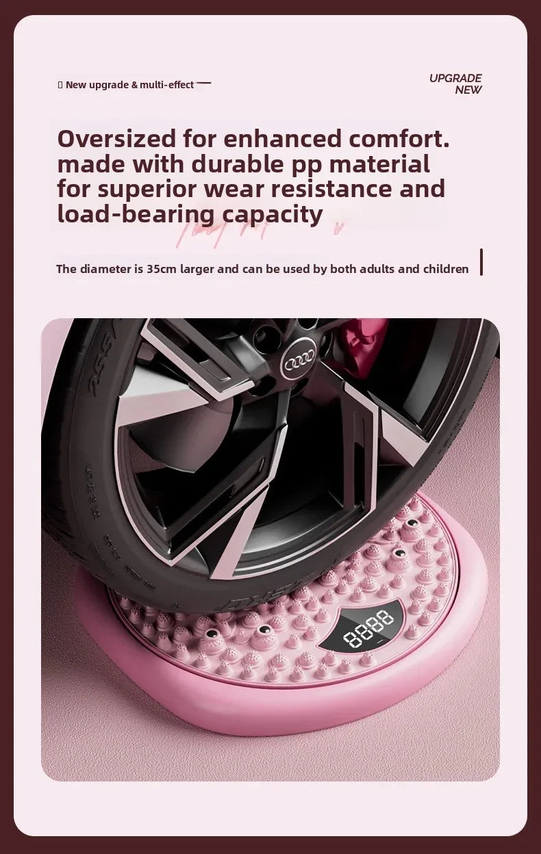 Exercise Waist Twisting Disc Foot Massage Waist Torsion Disc Fitness Equipment Portable Magnetic Foot Massage Twisting Machine