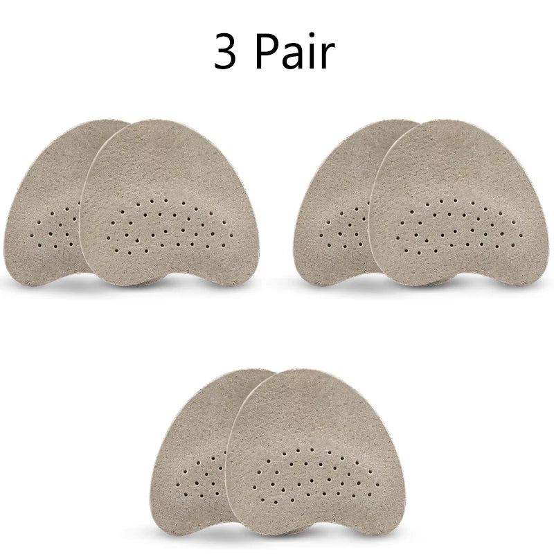 High Heels Anti-slip Stickers Summer Sandals Leather Forefoot Pads for Self-adhesive Invisible Non-slip Pad 1Pair/2Pair/3Pair