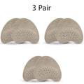 High Heels Anti-slip Stickers Summer Sandals Leather Forefoot Pads for Self-adhesive Invisible Non-slip Pad 1Pair/2Pair/3Pair