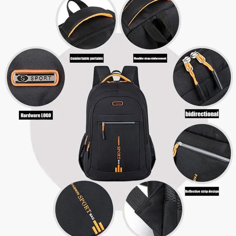 Durable Large Capacity Business Laptop Backpack for Travel Hiking Student Waterproof Backpack Multifunctional Fashion Backpacks