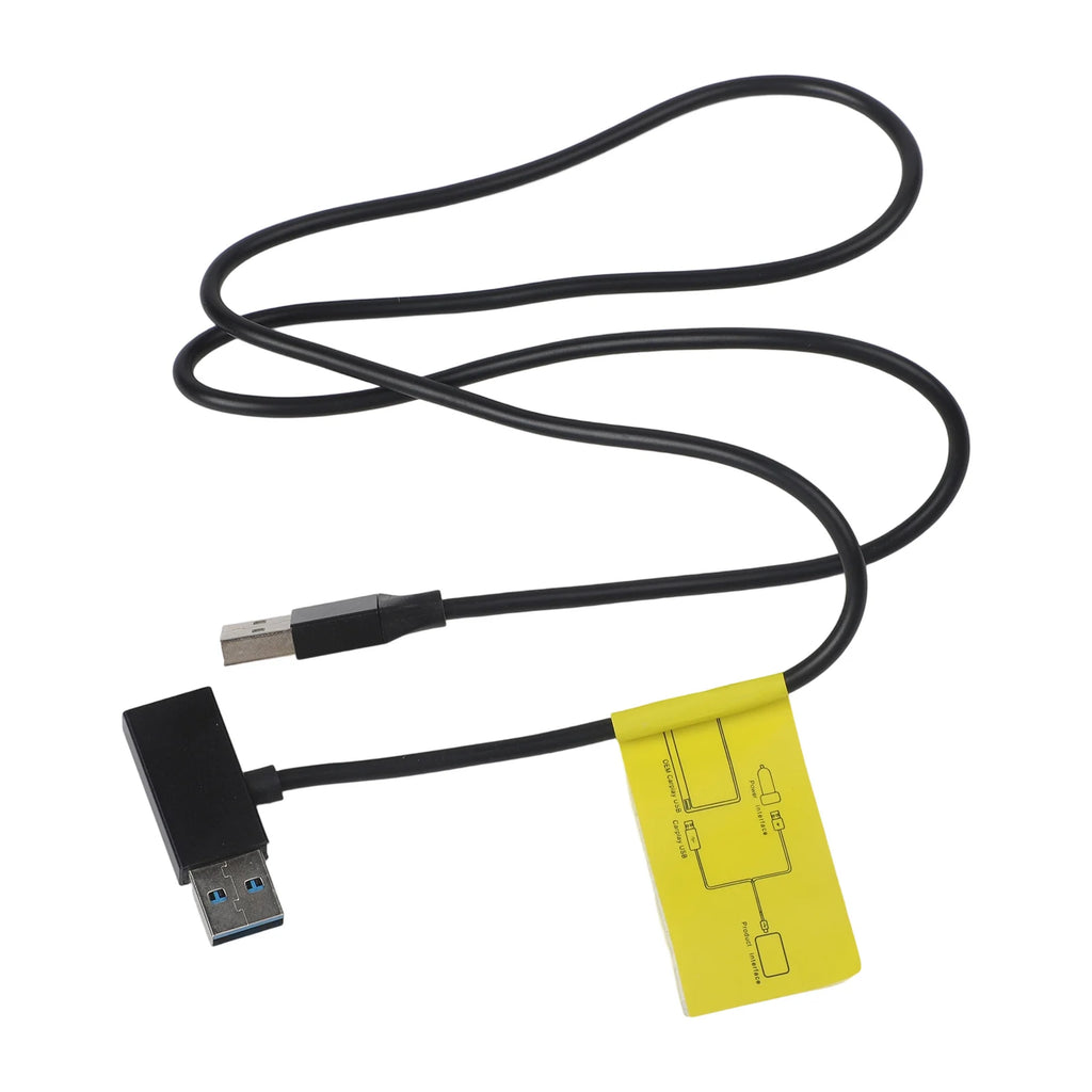 1 Pcs Car USB Splitter USB Power Data Adapter Y-Cable For Android Auto For Carplay Adapter Automotive Accessories