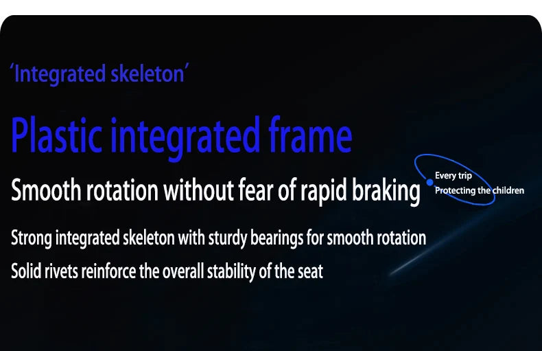 360 Swivel Toddler Car Seat with Retractable Support Anti-Tip Leg, ISOFIX Mount Safety System, Dual SIP Side Impact Module, Integrated Skeleton Shell, Forward and Rearward Facing Multi-Age Child Seat