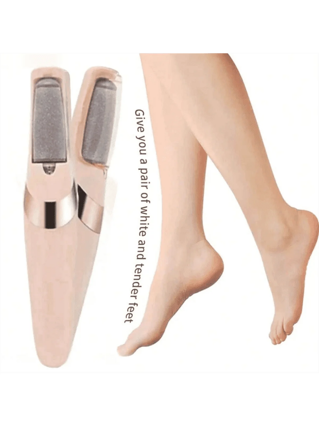 Cordless Rechargeable Electric Callus Remover, Foot File for Dry Coarse Skin Removal on Heels, for Women & Men