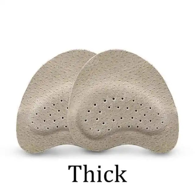 Leather Forefoot Pads for Women's Sandals, High Heels, Non-slip Shoe Insoles, Inserts, Adhesive Anti-Slip Stickers