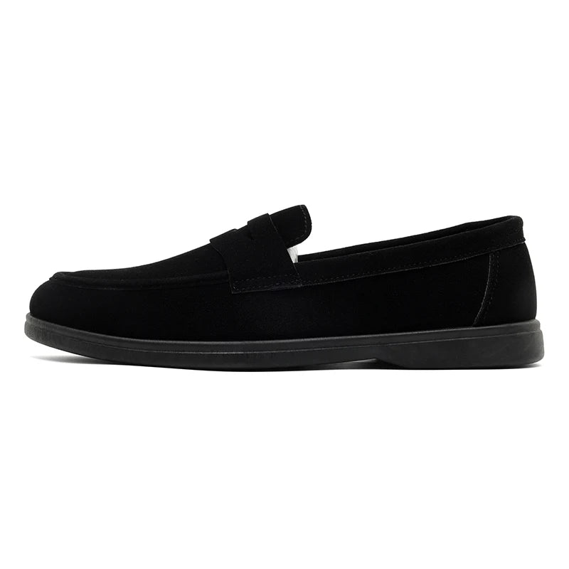 Hot Sale Men's Slip On Loafers Preppy Lightweight Breathable Comfort Outdoor Flats Non-Slip Soft Sole Casual Daily Walking Shoes