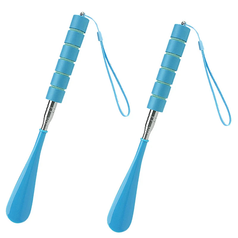 1Pcs/2Pcs New Stretchable Long Shoe Horns 30cm-71cm Metal Shoehorn Pregnant Woman Elderly Shoe Spoon Household Shoe Spatula