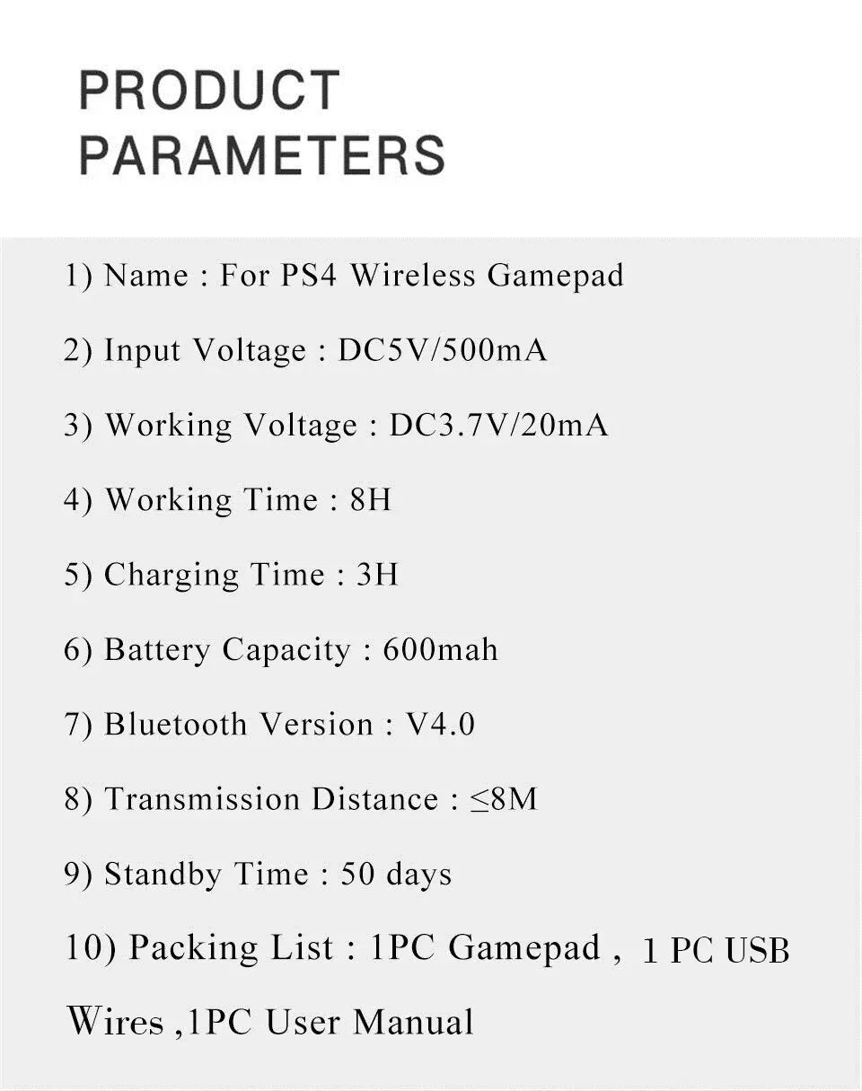 GAMINJA P48 Wireless Gamepad with Six Axis Gyroscope Game Controller For PS4 PS3 Console Wins 7 8 10 Dual Vibration PC Joystick switch controller pubg xbox one xbox one controller xbox one controller