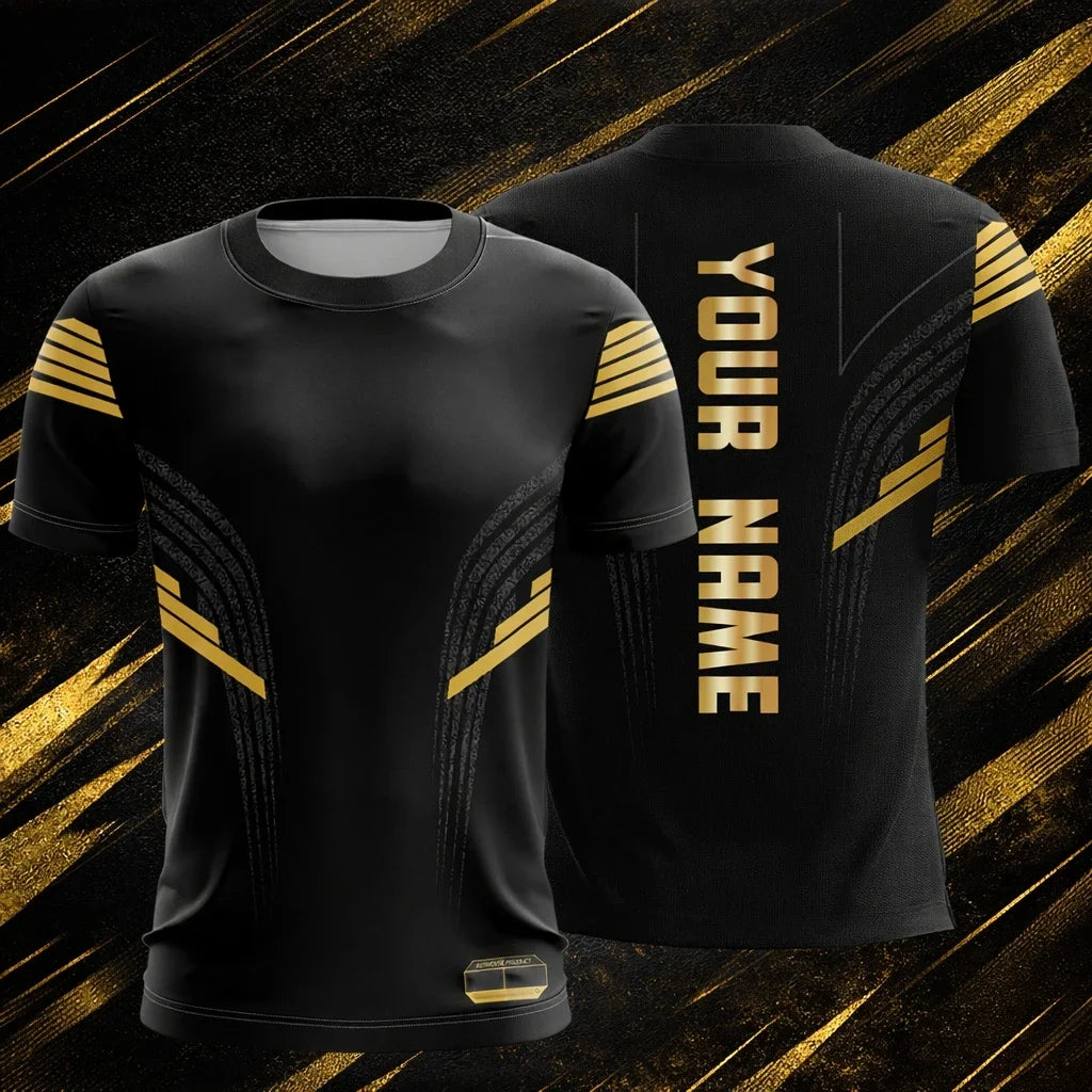 2026 New Custom Name T-Shirt A Favorite Among Boxing Fans | Round Neck Short Sleeve Casual Sports-Style Men's T-Shirt