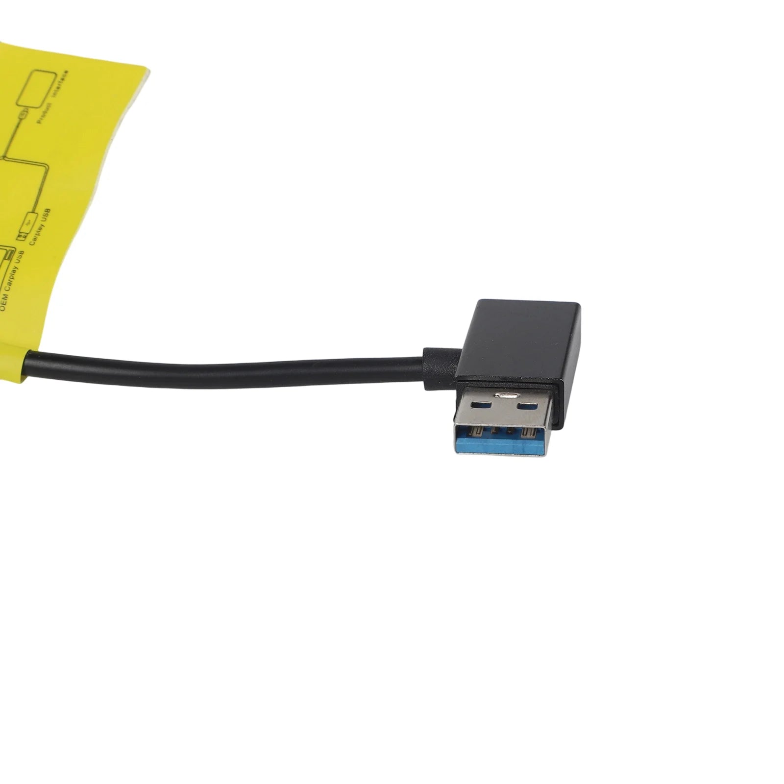 1 Pcs Car USB Splitter USB Power Data Adapter Y-Cable For Android Auto For Carplay Adapter Automotive Accessories