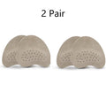 Leather Forefoot Pads for High Heels Anti-slip Stickers Summer Sandals Self-adhesive Invisible Non-slip Pad 1Pair/2Pair/3Pair