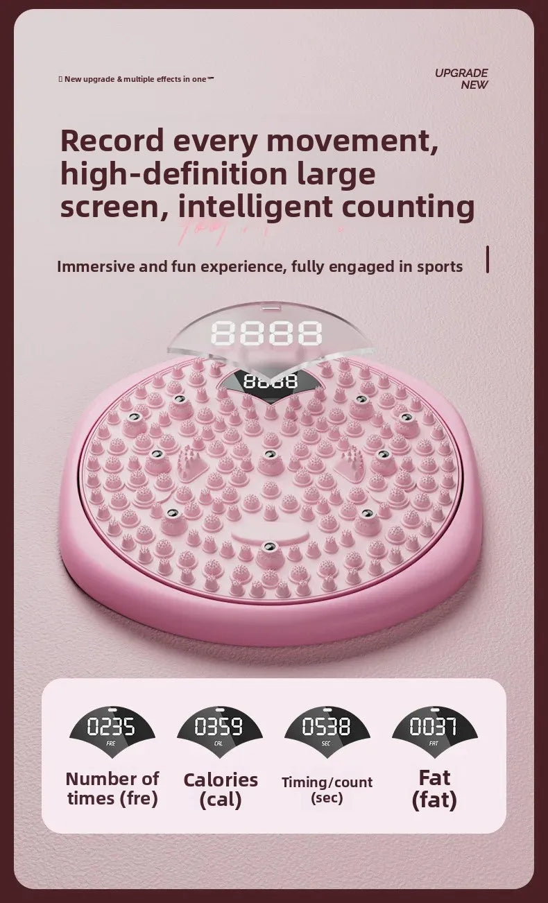 Exercise Waist Twisting Disc Foot Massage Waist Torsion Disc Fitness Equipment Portable Magnetic Foot Massage Twisting Machine