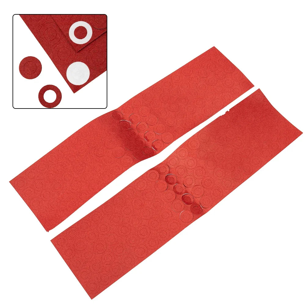 Insulating pad adhesive hardboard for 18650 battery insulation pad welding tools 200 pieces battery insulation rings