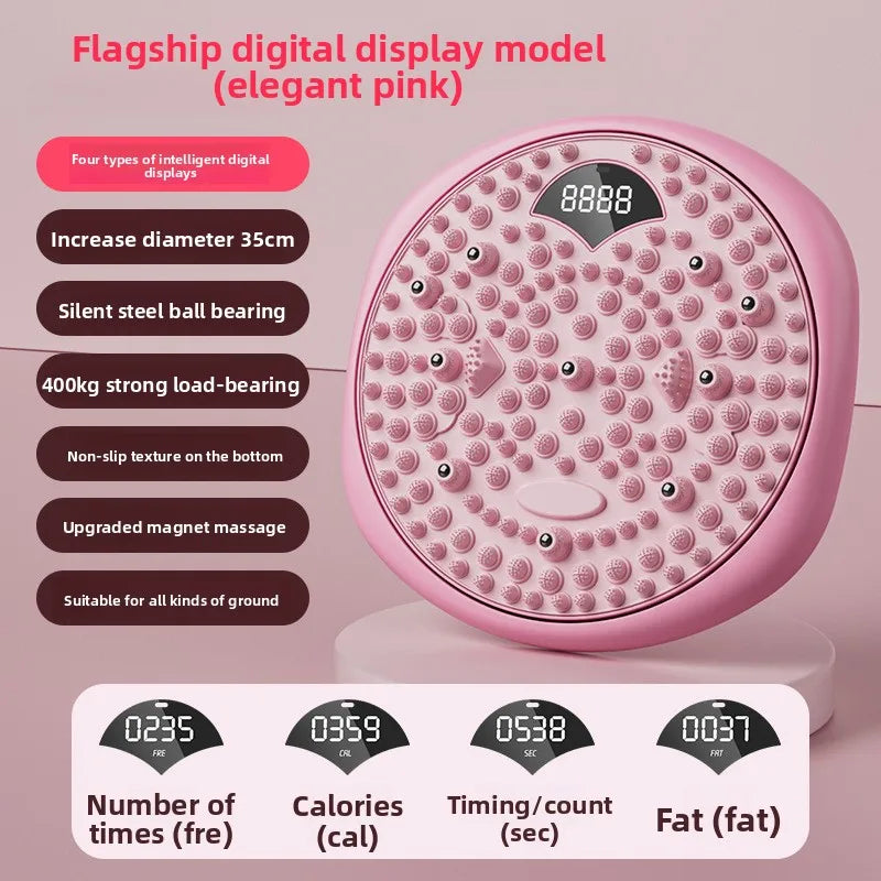 Exercise Waist Twisting Disc Foot Massage Waist Torsion Disc Fitness Equipment Portable Magnetic Foot Massage Twisting Machine