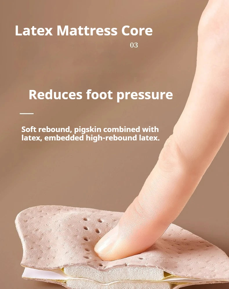 Leather Forefoot Pads for High Heels Anti-slip Stickers Summer Sandals Self-adhesive Invisible Non-slip Pad 1Pair/2Pair/3Pair