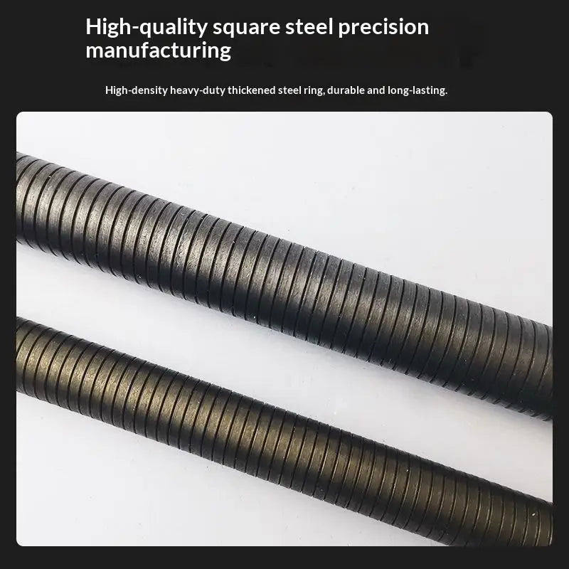1Pcs 16/20/25/32mm Square Steel Wire Pipe Bending Manual Tool Curve Spring Wire Tube Spring Bender PVC Pipe Bender