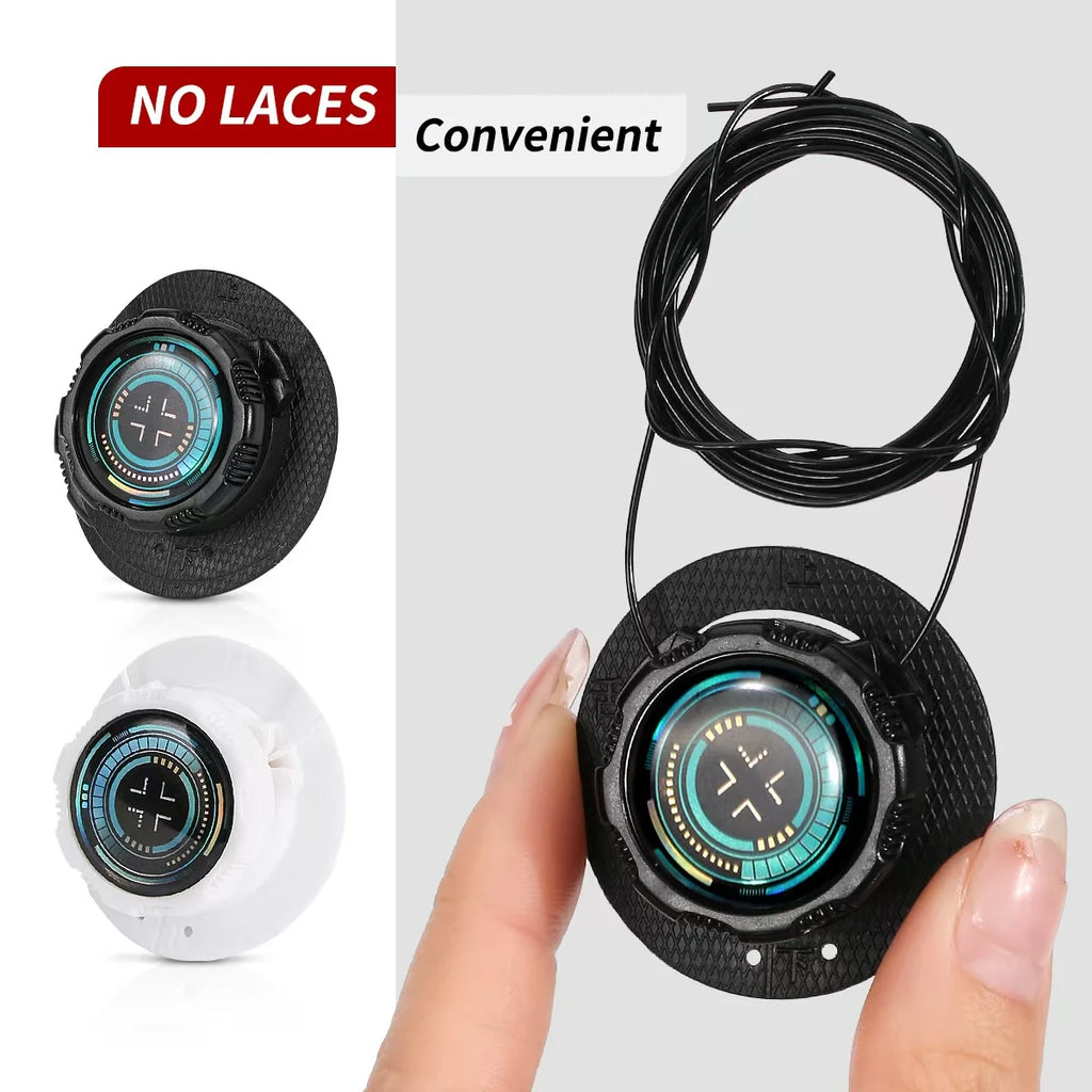 New model rotating shoe buckles, sports shoe accessories, lazy shoelaces without tying buckles, Men's and women's casual no LACES