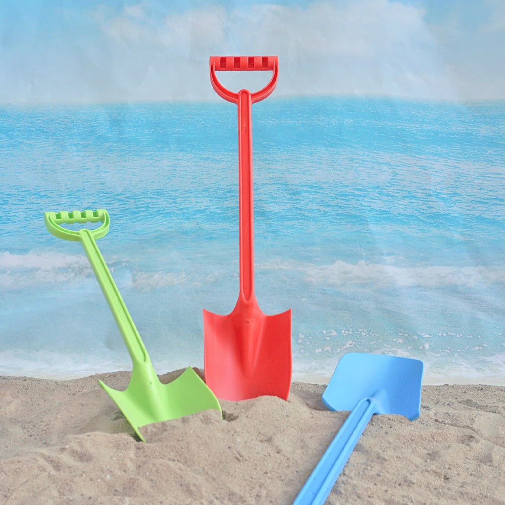 Children's 53cm Beach Shovel Integrated Sand Shovel Snow Toy Beach Play Sand Toy Set Outdoor Water Play Toys Summer Kids Gift