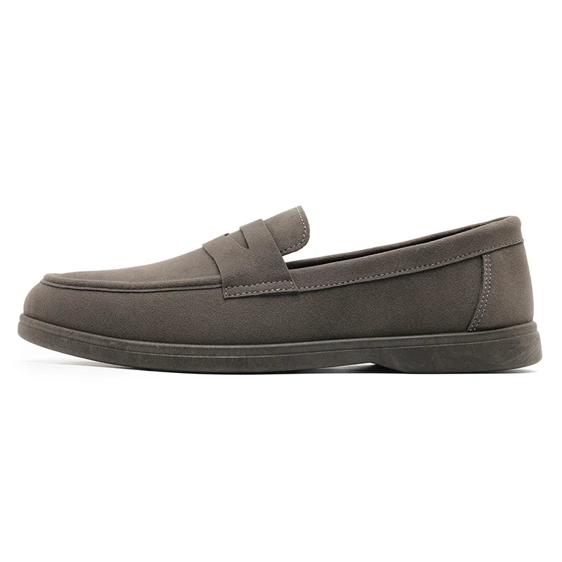 Hot Sale Men's Slip On Loafers Preppy Lightweight Breathable Comfort Outdoor Flats Non-Slip Soft Sole Casual Daily Walking Shoes
