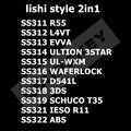 NewDiscount  Lishi style 2in1 SS311 SS312 SS313 ss321 ss315 For R55 L4VT EVVA UL LOCK D541L 3DS R11 ABS