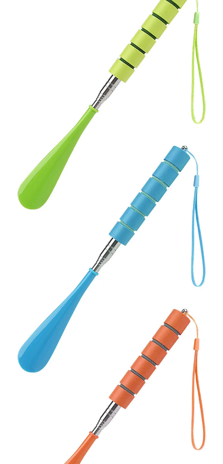 Stretchable Long Shoe horns 30cm-71cm Metal Shoehorn pregnant woman elderly Shoe spoon household Shoe spatula 1Pcs/2Pcs