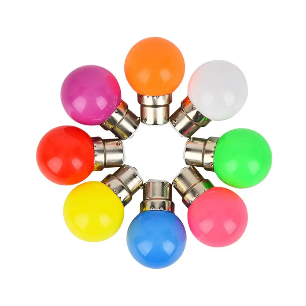 3W Led Bulb Lamp E27 B22 Colorful Led Light Lamparas Flashlight G45 Globe Bulbs Home Decor
