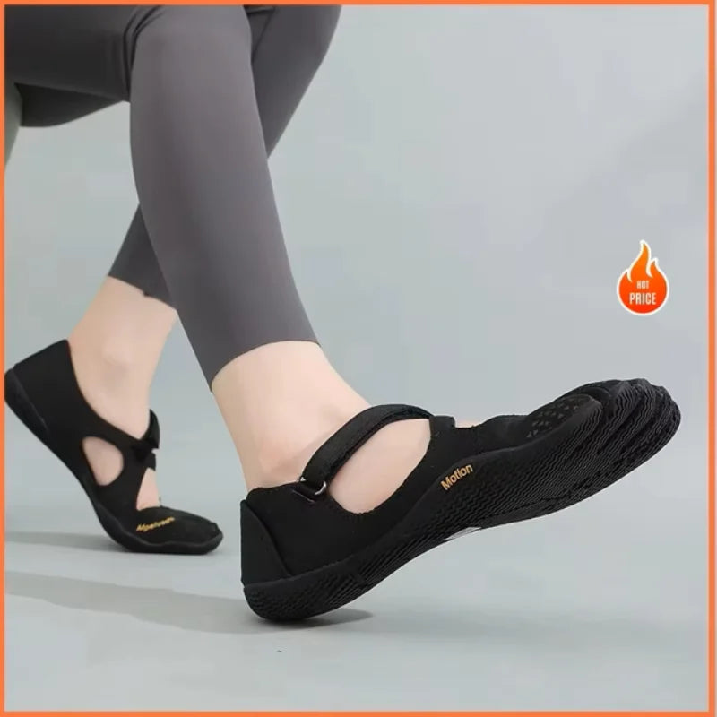 Women's Five Toe Shoes with Loop Strap - Barefoot Minimalist Flats for Hiking, Yoga, Gym Quick-Dry Water & Everyday Casual Wear