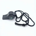 3-in-1 Outdoor Emergency Whistle with Compass and Thermometer, Convenient to Carry, Suitable for Camping and Hiking