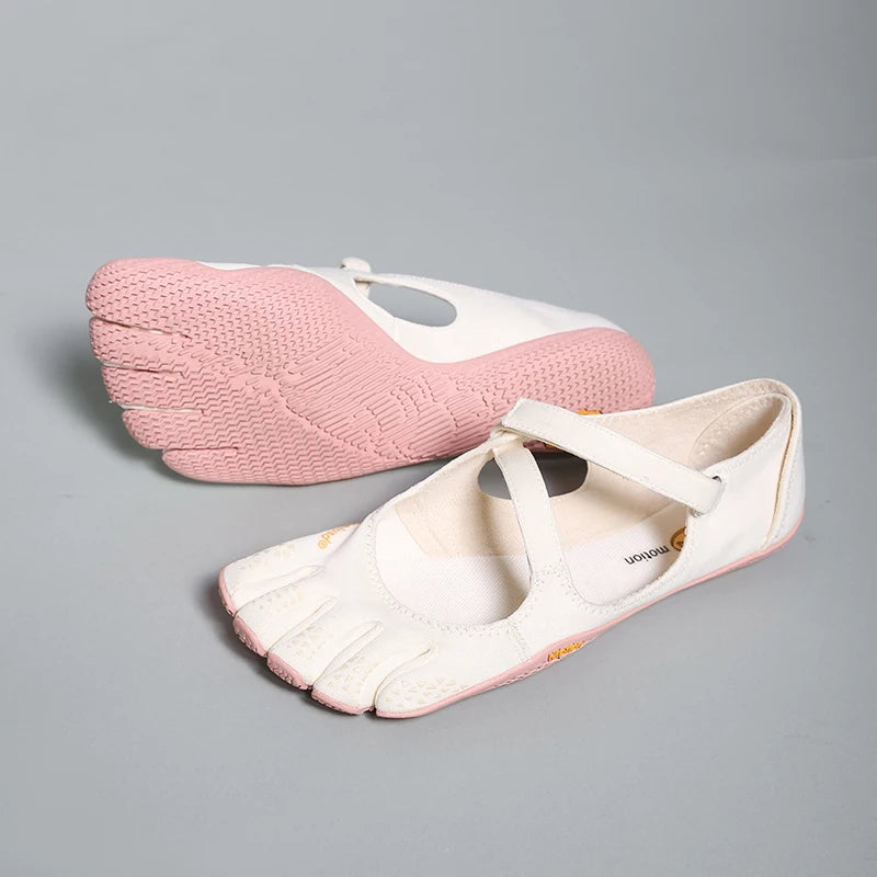 Women's Five Toe Shoes with Loop Strap - Barefoot Minimalist Flats for Hiking, Yoga, Gym Quick-Dry Water & Everyday Casual Wear