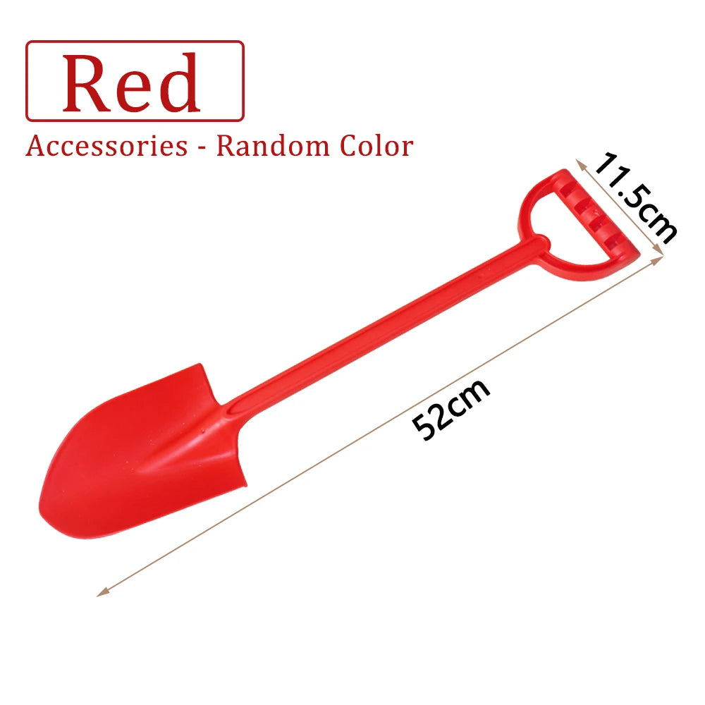 Children's 53cm Beach Shovel Integrated Sand Shovel Snow Toy Beach Play Sand Toy Set Outdoor Water Play Toys Summer Kids Gift
