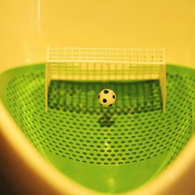 Football Shooting Mat Goal Urinal Men's Toilet Urinal Tool Football Soccer Shot Goal Urinal Filter Screen Mat Pad Home Hotel Clu