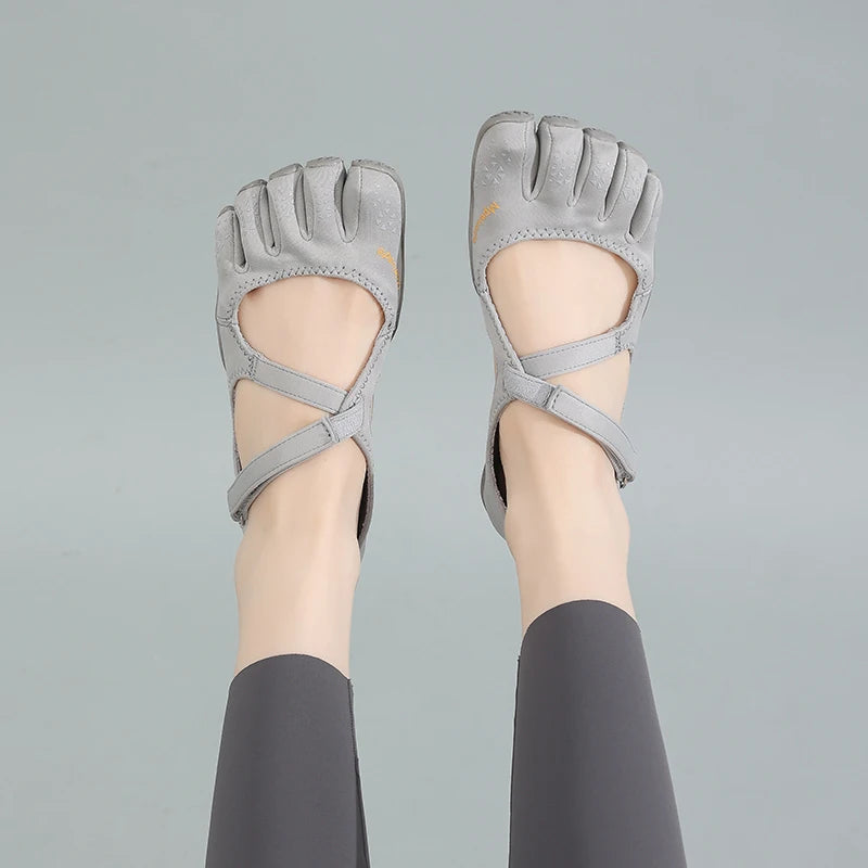 Women's Five Toe Shoes with Loop Strap - Barefoot Minimalist Flats for Hiking, Yoga, Gym Quick-Dry Water & Everyday Casual Wear