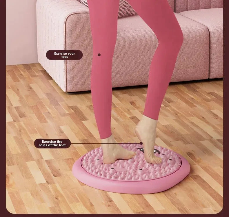 Exercise Waist Twisting Disc Foot Massage Waist Torsion Disc Fitness Equipment Portable Magnetic Foot Massage Twisting Machine