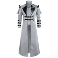 Medieval Court Banquet Long Zipper Split Stage Performance Props Clothes Men's Coat Style Fashionable and Elegant Design