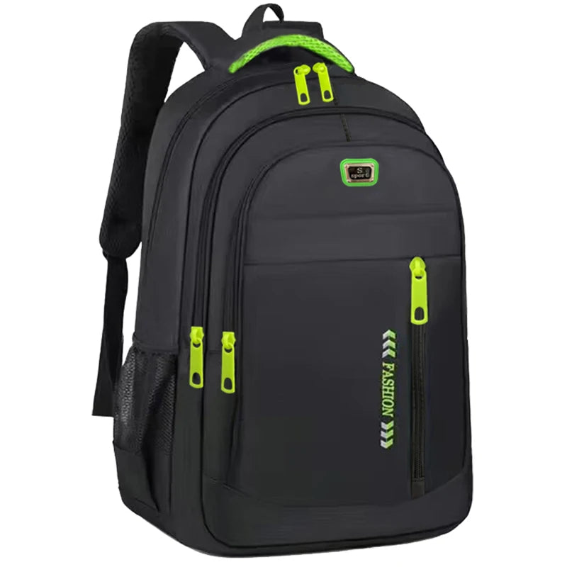 Ladies' backpack, female Korean version, trendy large capacity, high school, middle school, student backpack, travel bag, comput