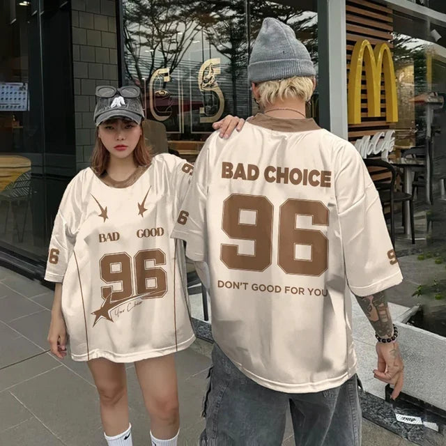 Short Sleeve T-shirt Men's Fashion New T-shirt Short Sleeve Top Summer Casual Large Size Loose Hip Hop Round Neck Clothing