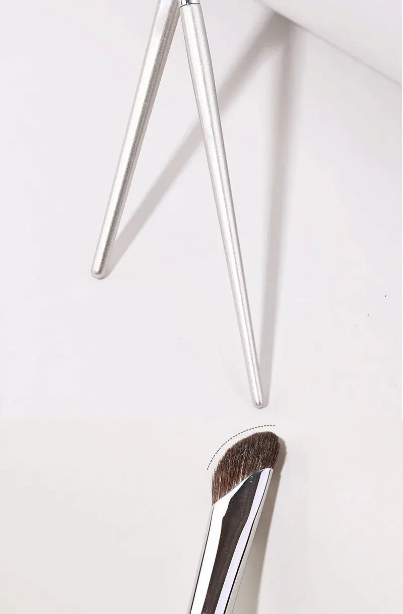 Nose Contour Brush Flat Nose Contour Brush Angled Contour Makeup Brush Natural Hair Angled Contour Shadow Smudge Makeup Brushes