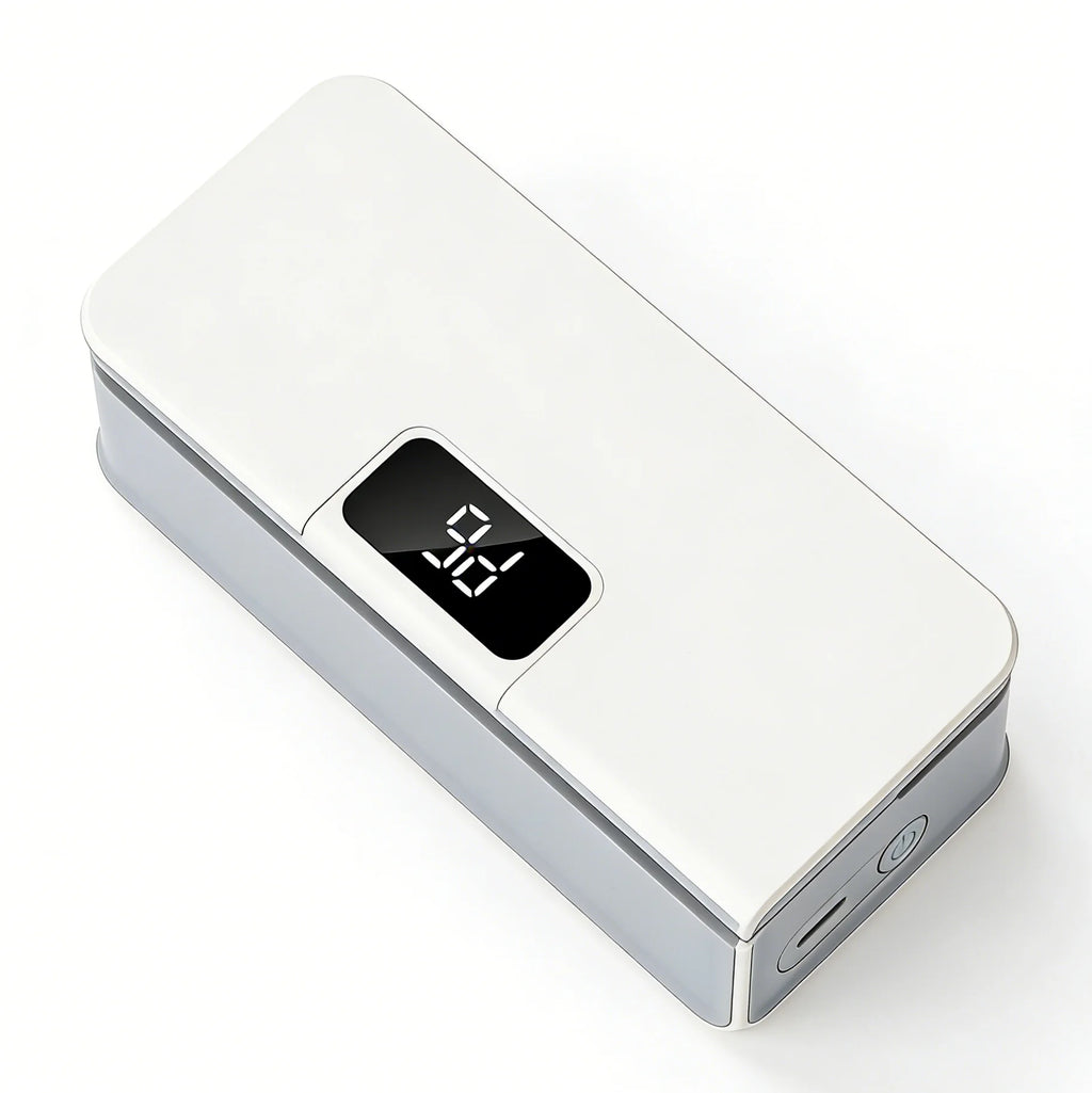 Mini Plastic Bag Sealer Heat Bag Sealing Machine Handheld Rechargeable Food Packaging Thermal Sealer for Kitchen Use