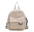 Womens Backpack Fashion Casual Corduroy Small Backpack Travel Stylish Backpack