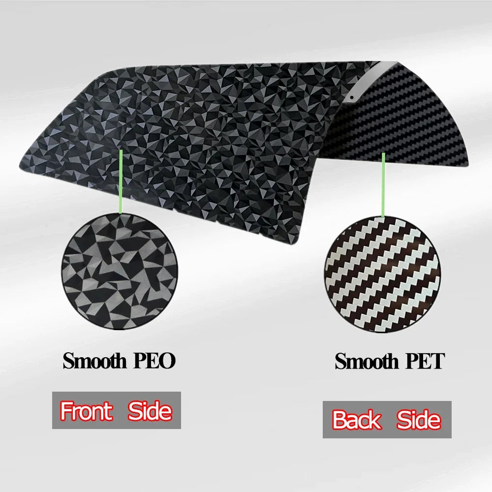 PEI Sheet PEO PET H1H PES for QIDI Plus 4, X Max 3, Q1 Pro Build Plate 330x330 310x310 250x250 Bed Accessories Silicone Socks