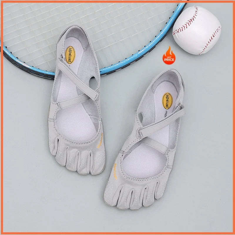 Women's Five Toe Shoes with Loop Strap - Barefoot Minimalist Flats for Hiking, Yoga, Gym Quick-Dry Water & Everyday Casual Wear