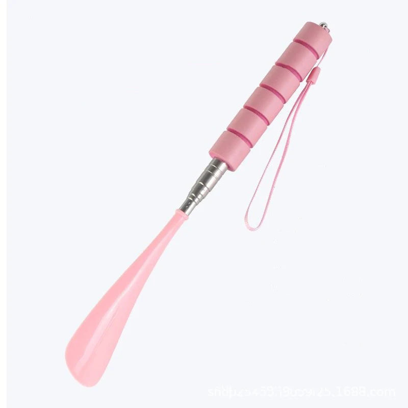 1Pcs/2Pcs New Stretchable Long Shoe Horns 30cm-71cm Metal Shoehorn Pregnant Woman Elderly Shoe Spoon Household Shoe Spatula