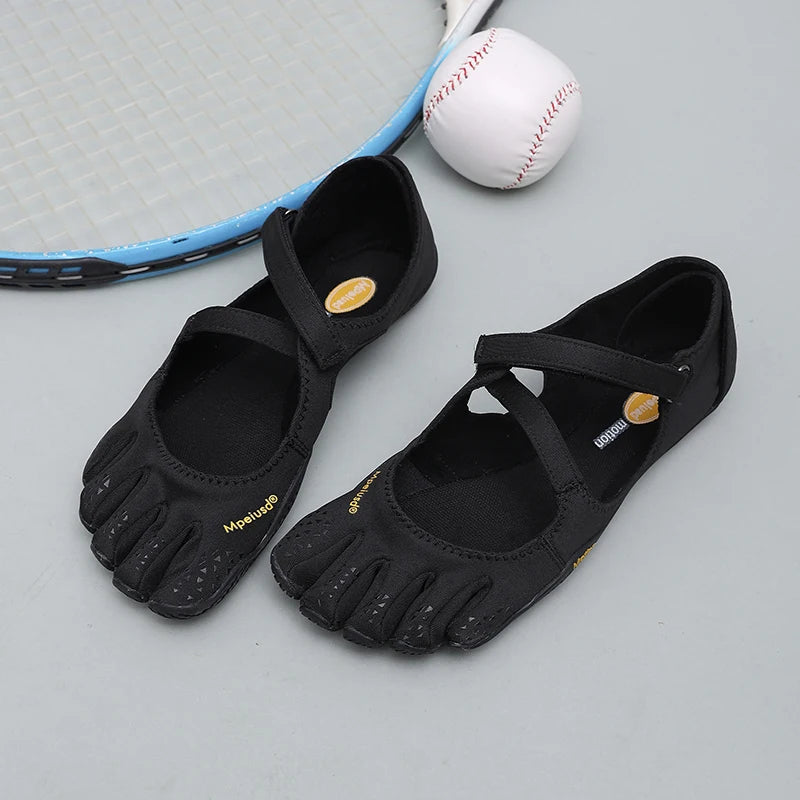 Women's Five Toe Shoes with Loop Strap - Barefoot Minimalist Flats for Hiking, Yoga, Gym Quick-Dry Water & Everyday Casual Wear