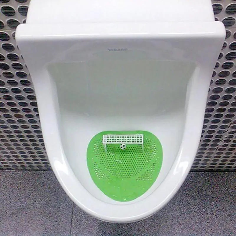 Football Shooting Mat Goal Urinal Men's Toilet Urinal Tool Football Soccer Shot Goal Urinal Filter Screen Mat Pad Home Hotel Clu