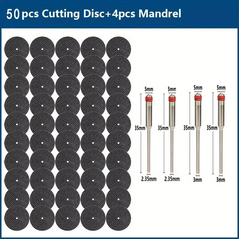Abrasive Cutting Disc 32mm With Mandrels Grinding Wheels For Accesories Metal Cutting Rotary Tool Saw Blade
